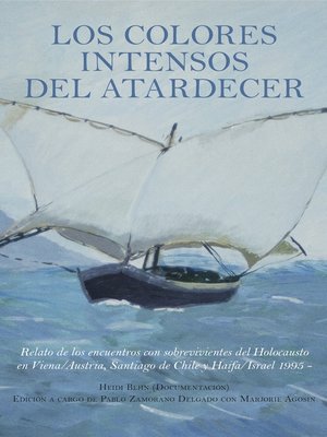 cover image of LOS COLORES INTENSOS DEL ATARDECER